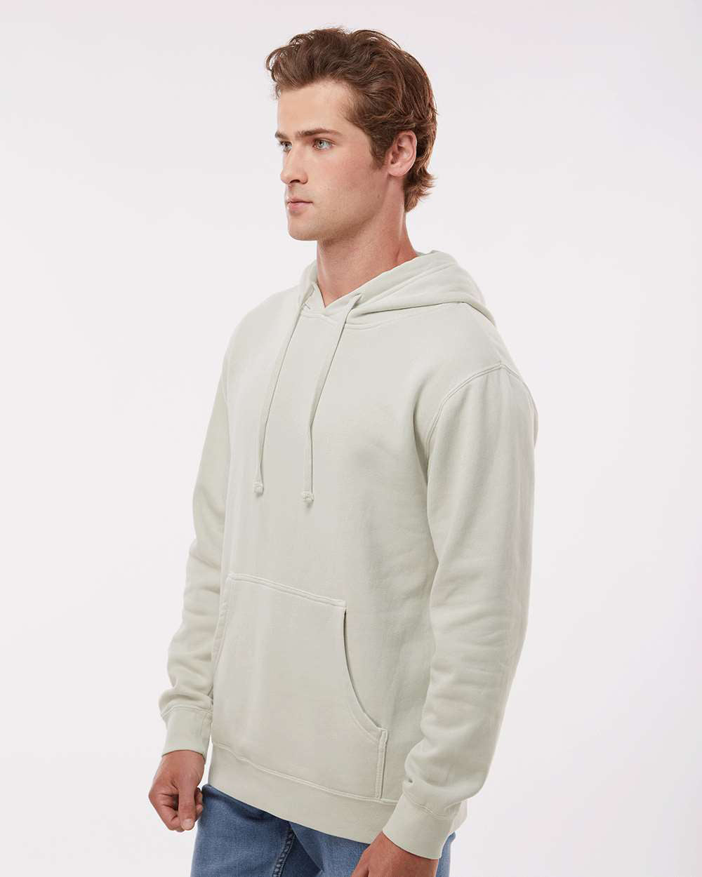 9oz. Unisex Midweight Pigment Dye Pullover Hood - Tiflee Tradex Company