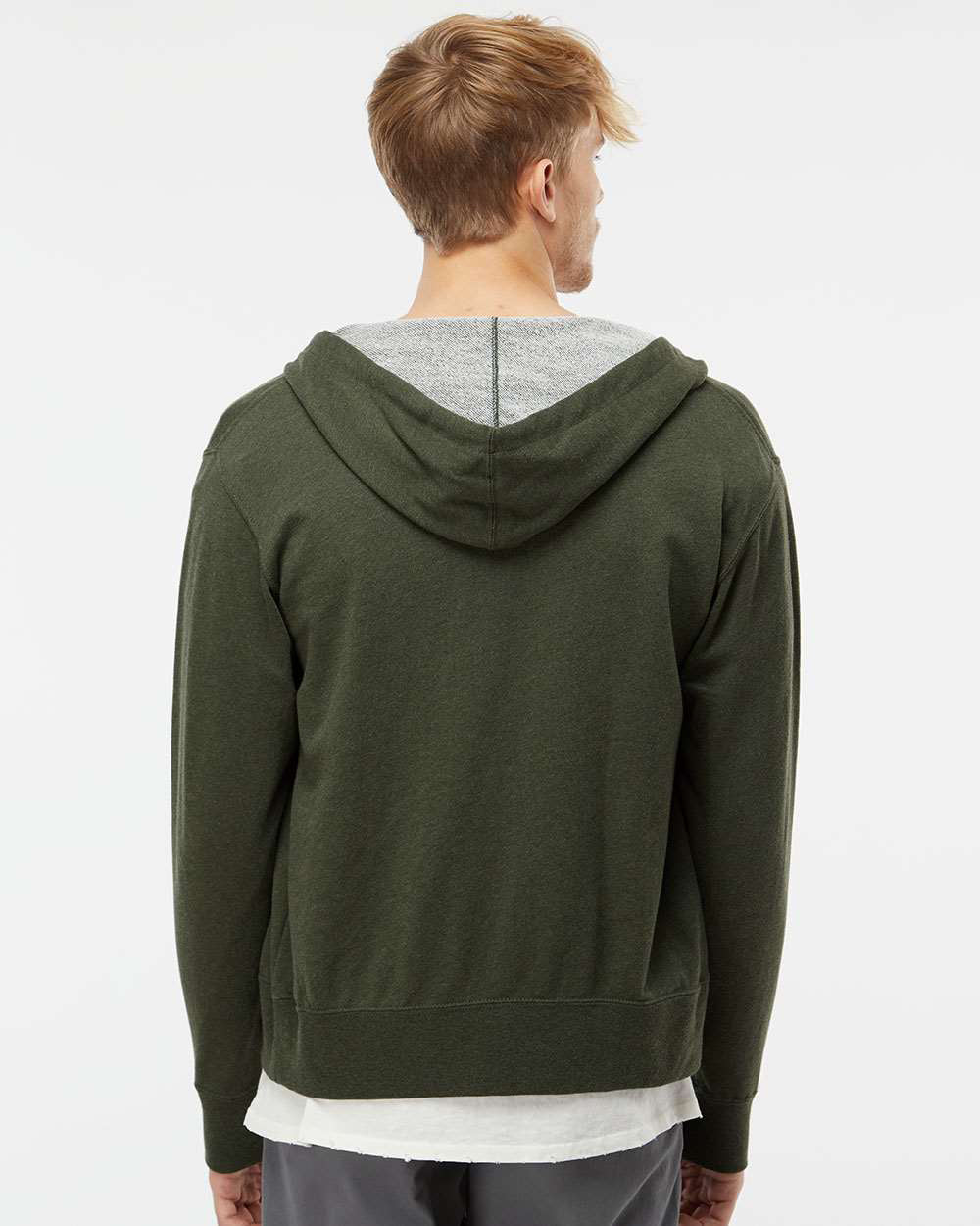Unisex French Terry Zip Hood - Tiflee Tradex Company