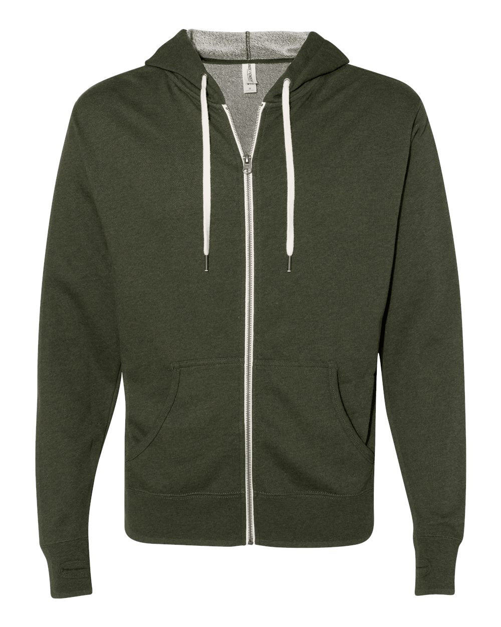 Unisex French Terry Zip Hood - Tiflee Tradex Company