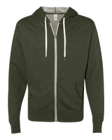 Unisex French Terry Zip Hood - Tiflee Tradex Company
