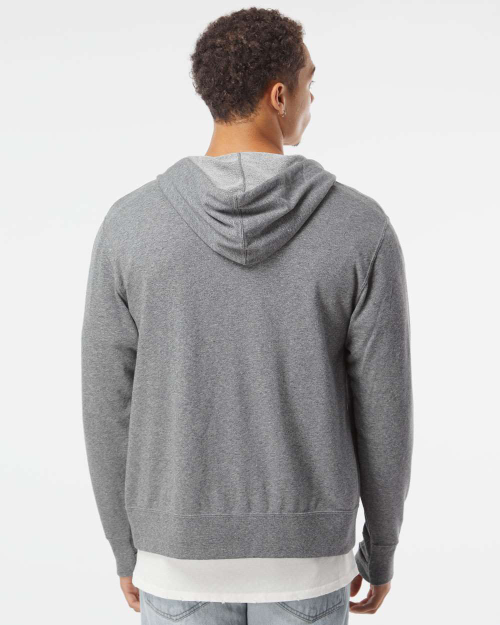 Unisex French Terry Zip Hood - Tiflee Tradex Company