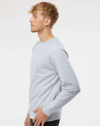 Unisex Lightweight Loopback Terry Crew - Tiflee Tradex Company