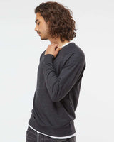 Unisex Lightweight Loopback Terry Crew - Tiflee Tradex Company