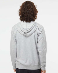 Unisex Lightweight Loopback Terry Zip Hood - Tiflee Tradex Company