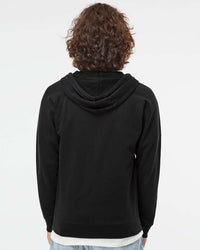 Unisex Lightweight Loopback Terry Zip Hood - Tiflee Tradex Company