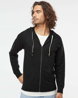 Unisex Lightweight Loopback Terry Zip Hood - Tiflee Tradex Company