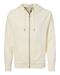 Unisex Lightweight Loopback Terry Zip Hood - Tiflee Tradex Company