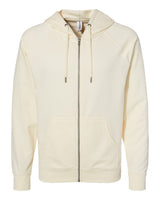 Unisex Lightweight Loopback Terry Zip Hood - Tiflee Tradex Company