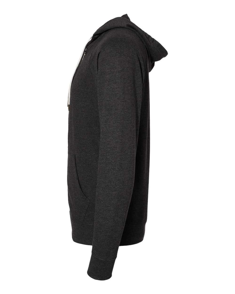 Unisex Lightweight Loopback Terry Zip Hood - Tiflee Tradex Company