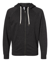 Unisex Lightweight Loopback Terry Zip Hood - Tiflee Tradex Company