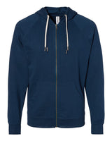Unisex Lightweight Loopback Terry Zip Hood - Tiflee Tradex Company