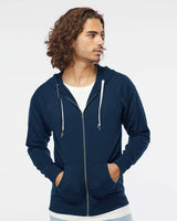 Unisex Lightweight Loopback Terry Zip Hood - Tiflee Tradex Company
