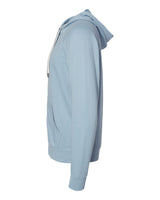 Unisex Lightweight Loopback Terry Zip Hood - Tiflee Tradex Company