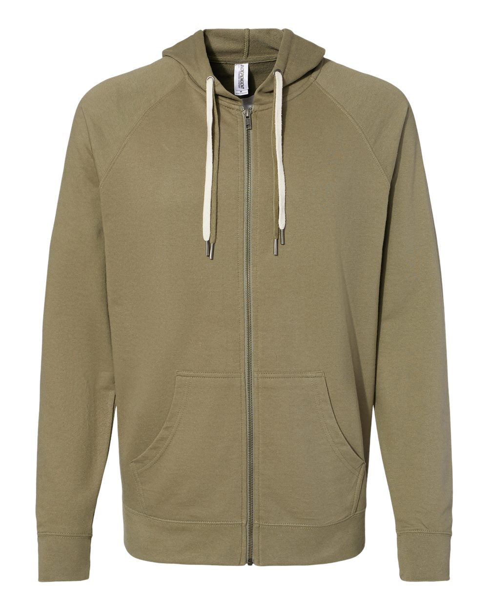Unisex Lightweight Loopback Terry Zip Hood - Tiflee Tradex Company