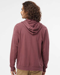 Unisex Lightweight Loopback Terry Zip Hood - Tiflee Tradex Company
