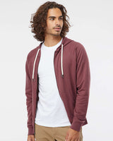 Unisex Lightweight Loopback Terry Zip Hood - Tiflee Tradex Company