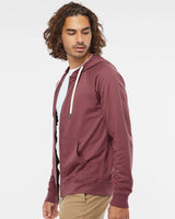 Unisex Lightweight Loopback Terry Zip Hood - Tiflee Tradex Company