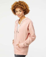 Unisex Lightweight Loopback Terry Zip Hood - Tiflee Tradex Company