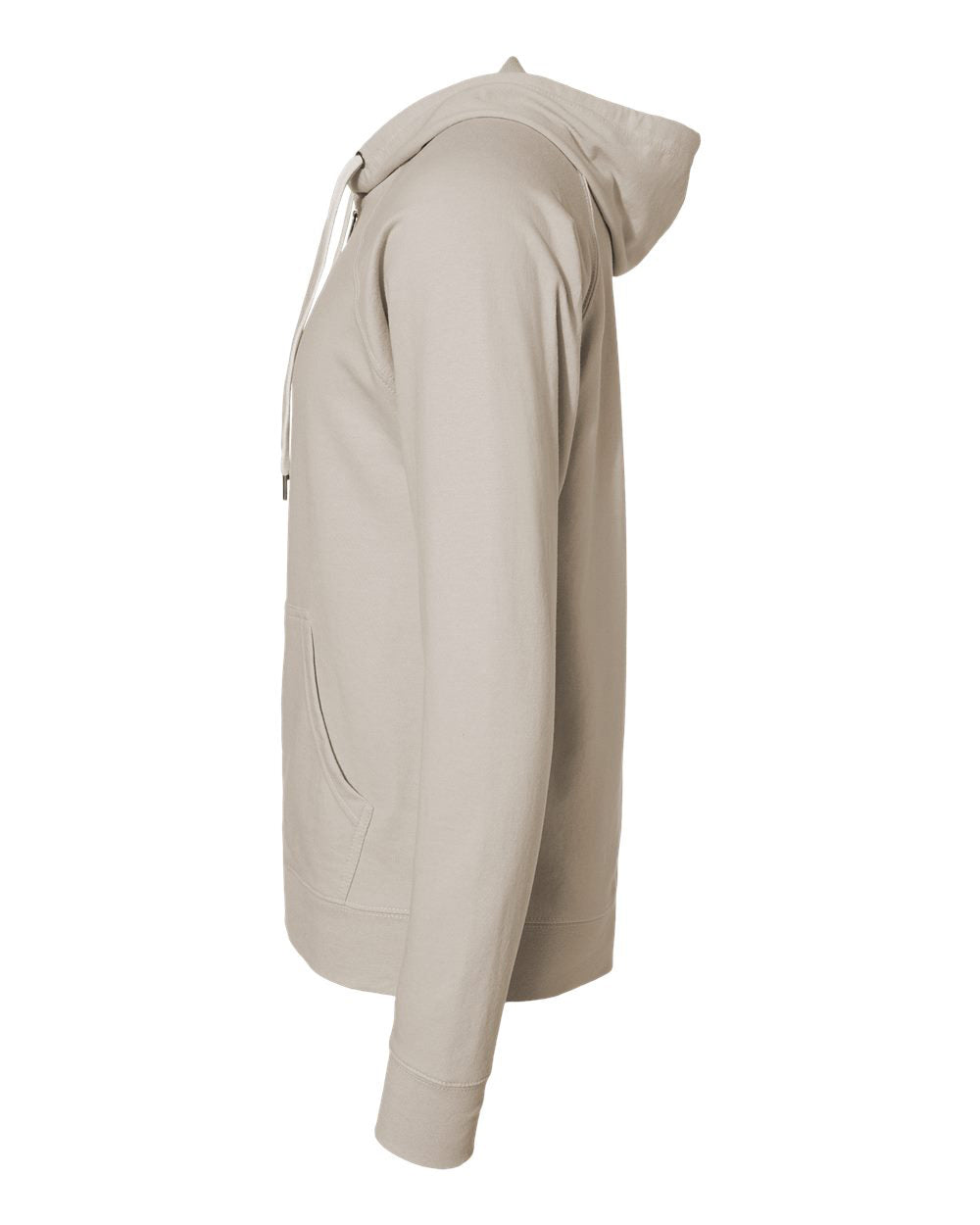 Unisex Lightweight Loopback Terry Zip Hood - Tiflee Tradex Company