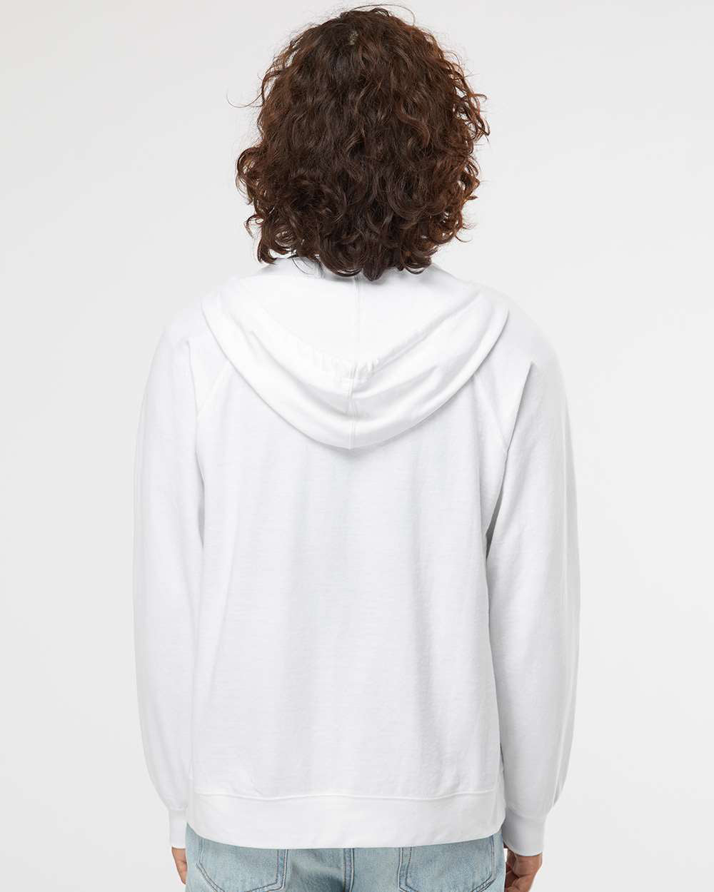 Unisex Lightweight Loopback Terry Zip Hood - Tiflee Tradex Company