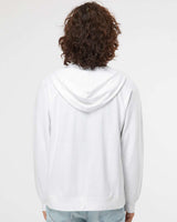Unisex Lightweight Loopback Terry Zip Hood - Tiflee Tradex Company