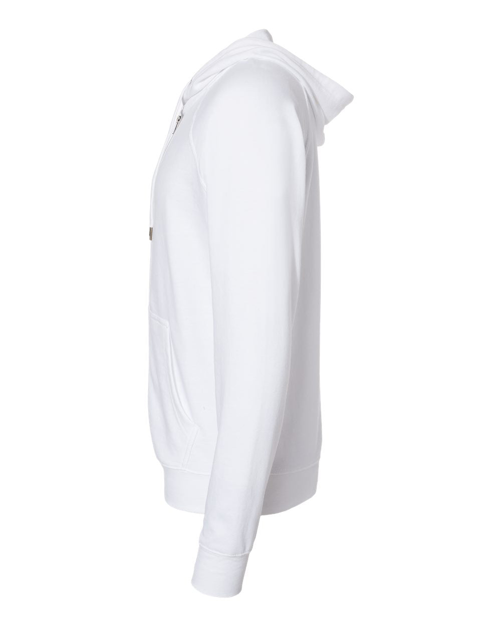 Unisex Lightweight Loopback Terry Zip Hood - Tiflee Tradex Company