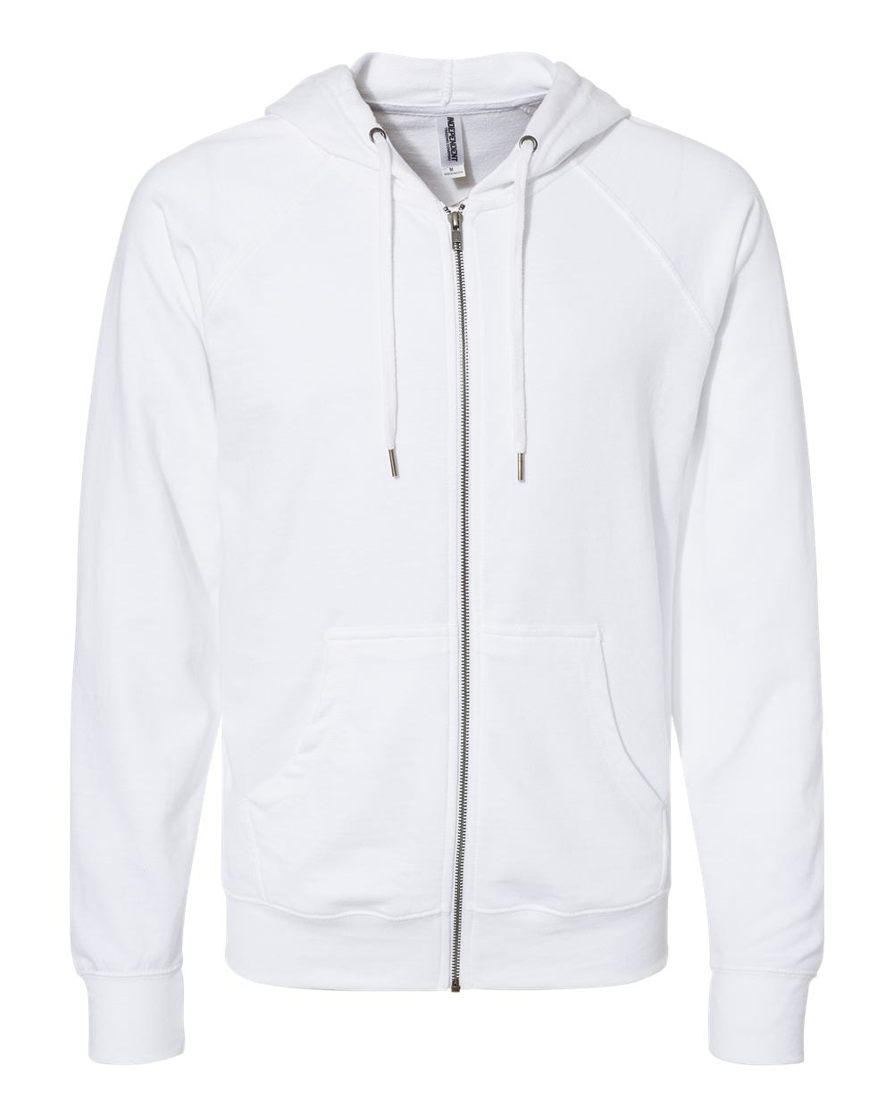 Unisex Lightweight Loopback Terry Zip Hood - Tiflee Tradex Company