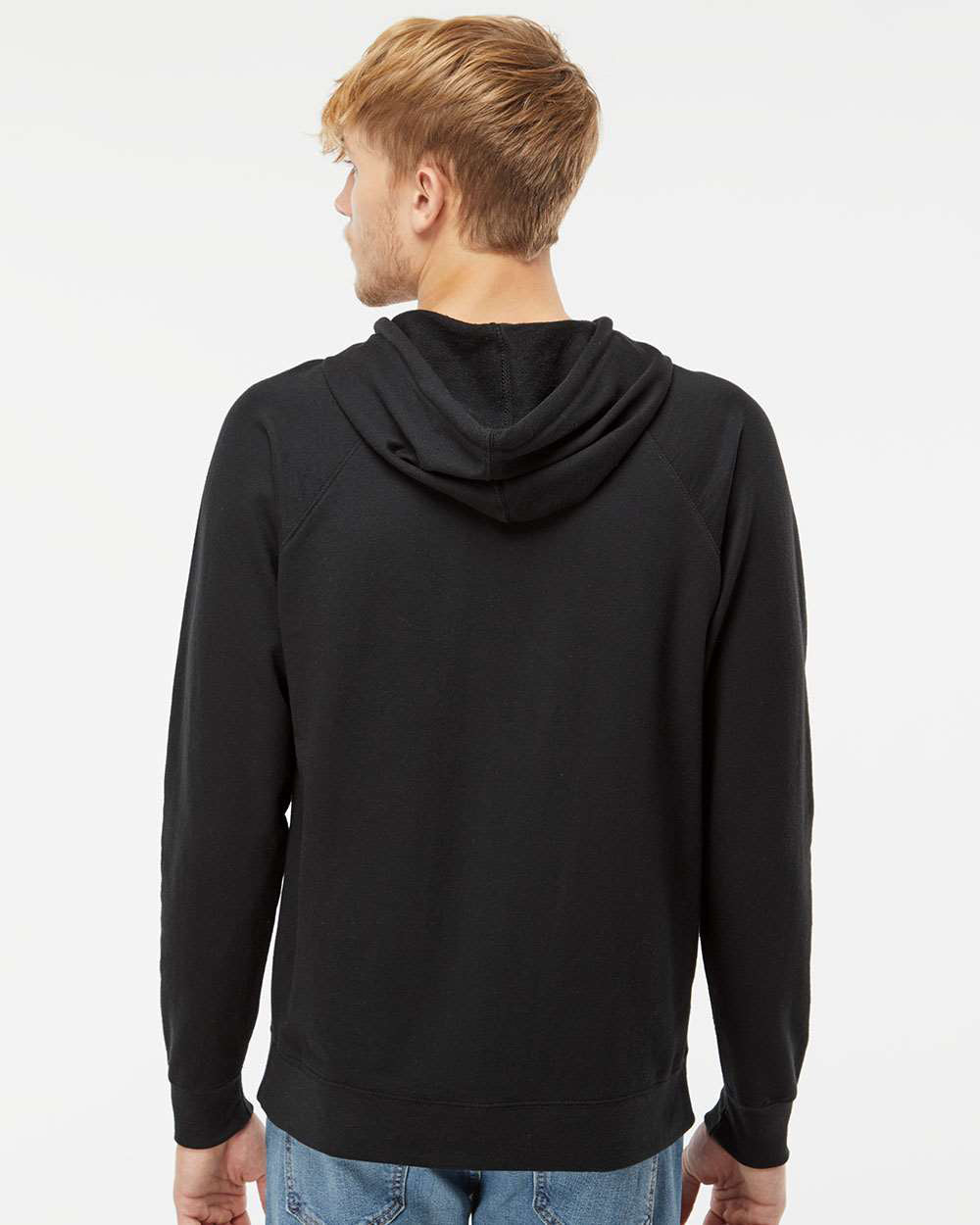 Unisex Lightweight Loopback Terry Hooded Pullover - Tiflee Tradex Company