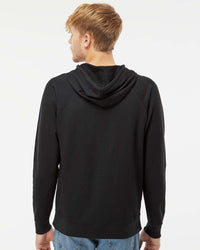 Unisex Lightweight Loopback Terry Hooded Pullover - Tiflee Tradex Company