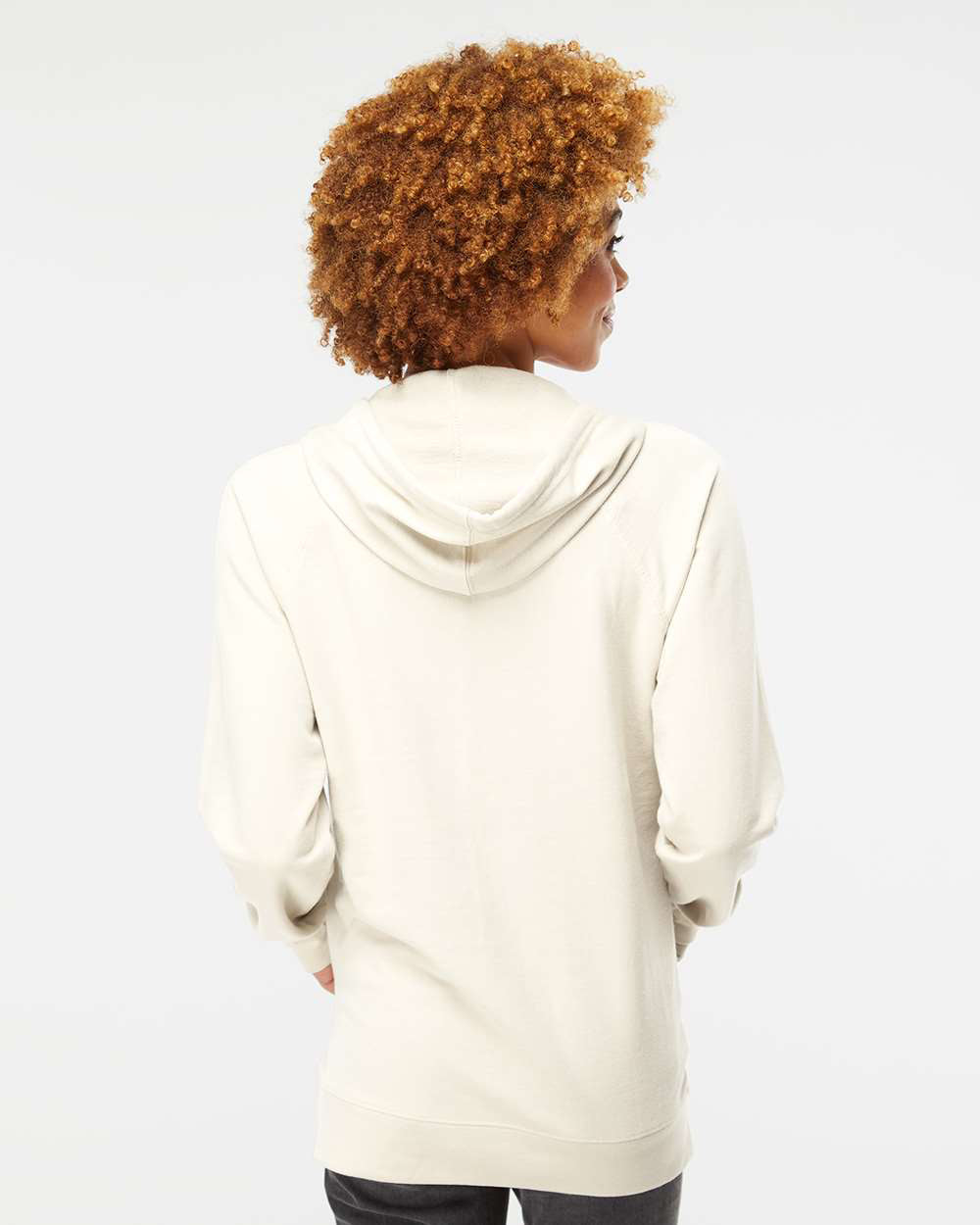 Unisex Lightweight Loopback Terry Hooded Pullover - Tiflee Tradex Company