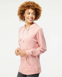 Unisex Lightweight Loopback Terry Hooded Pullover - Tiflee Tradex Company