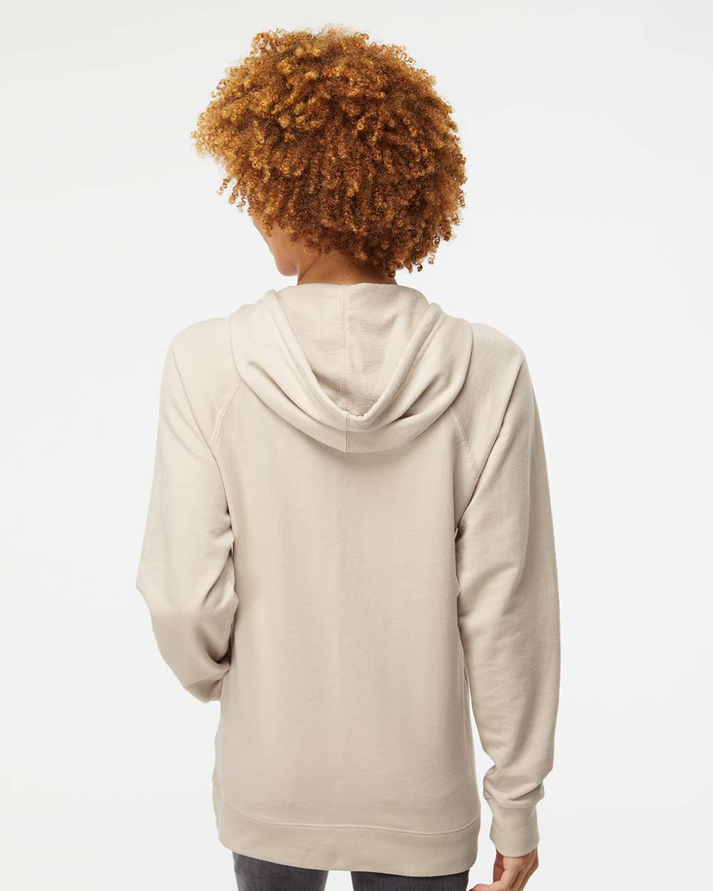 Unisex Lightweight Loopback Terry Hooded Pullover - Tiflee Tradex Company