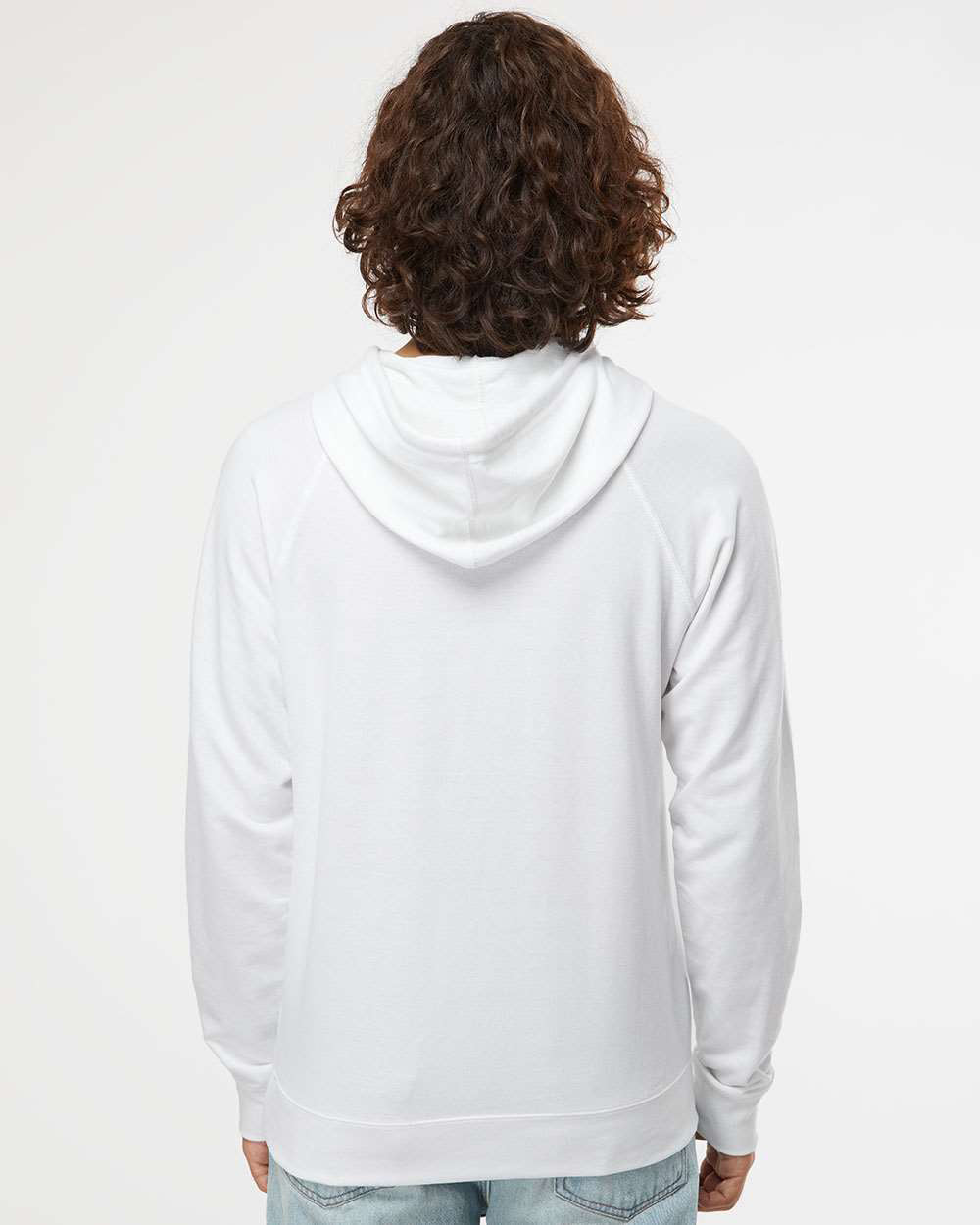 Unisex Lightweight Loopback Terry Hooded Pullover - Tiflee Tradex Company