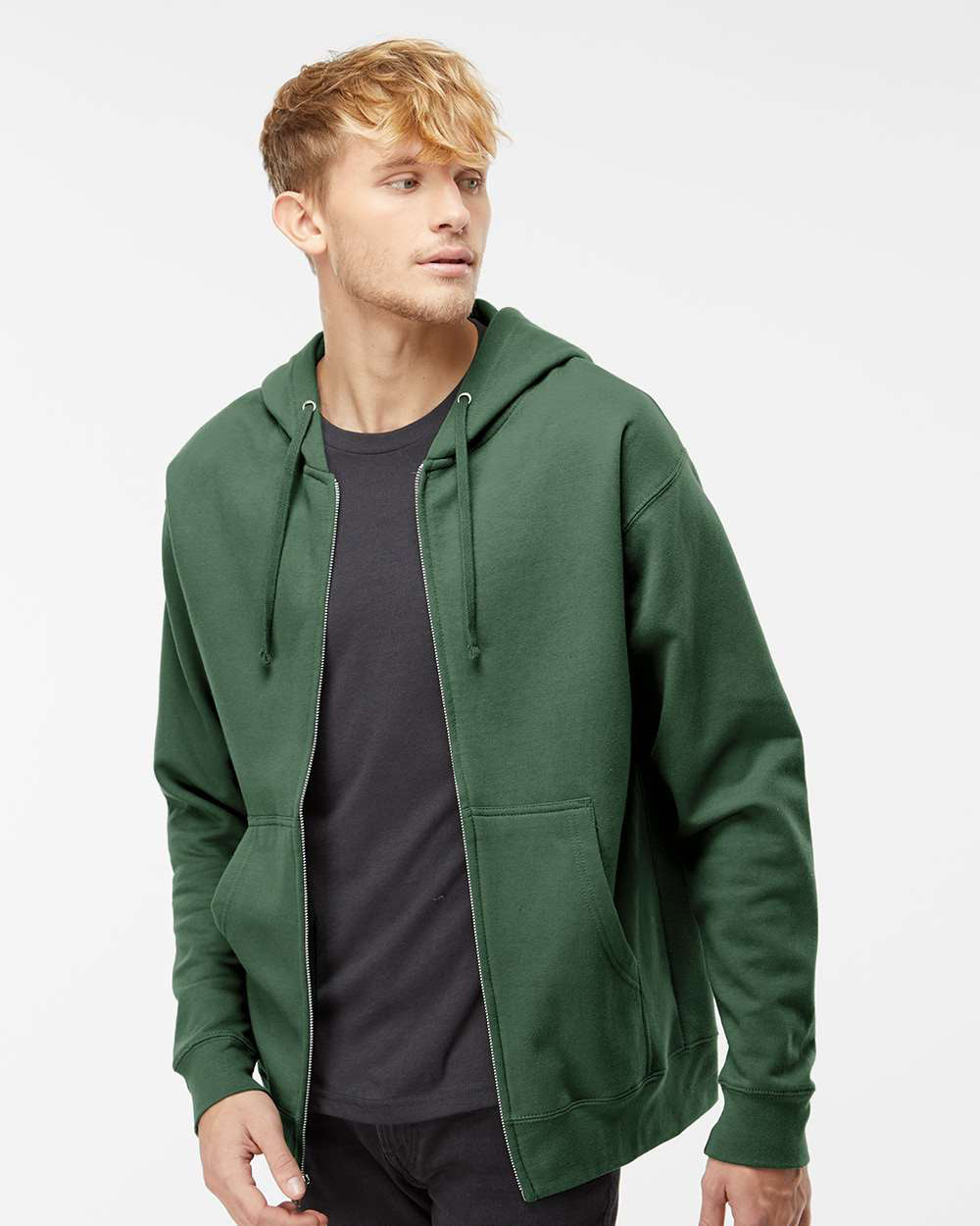 8.5oz. Midweight Zip Hood - Tiflee Tradex Company