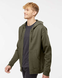 8.5oz. Midweight Zip Hood - Tiflee Tradex Company