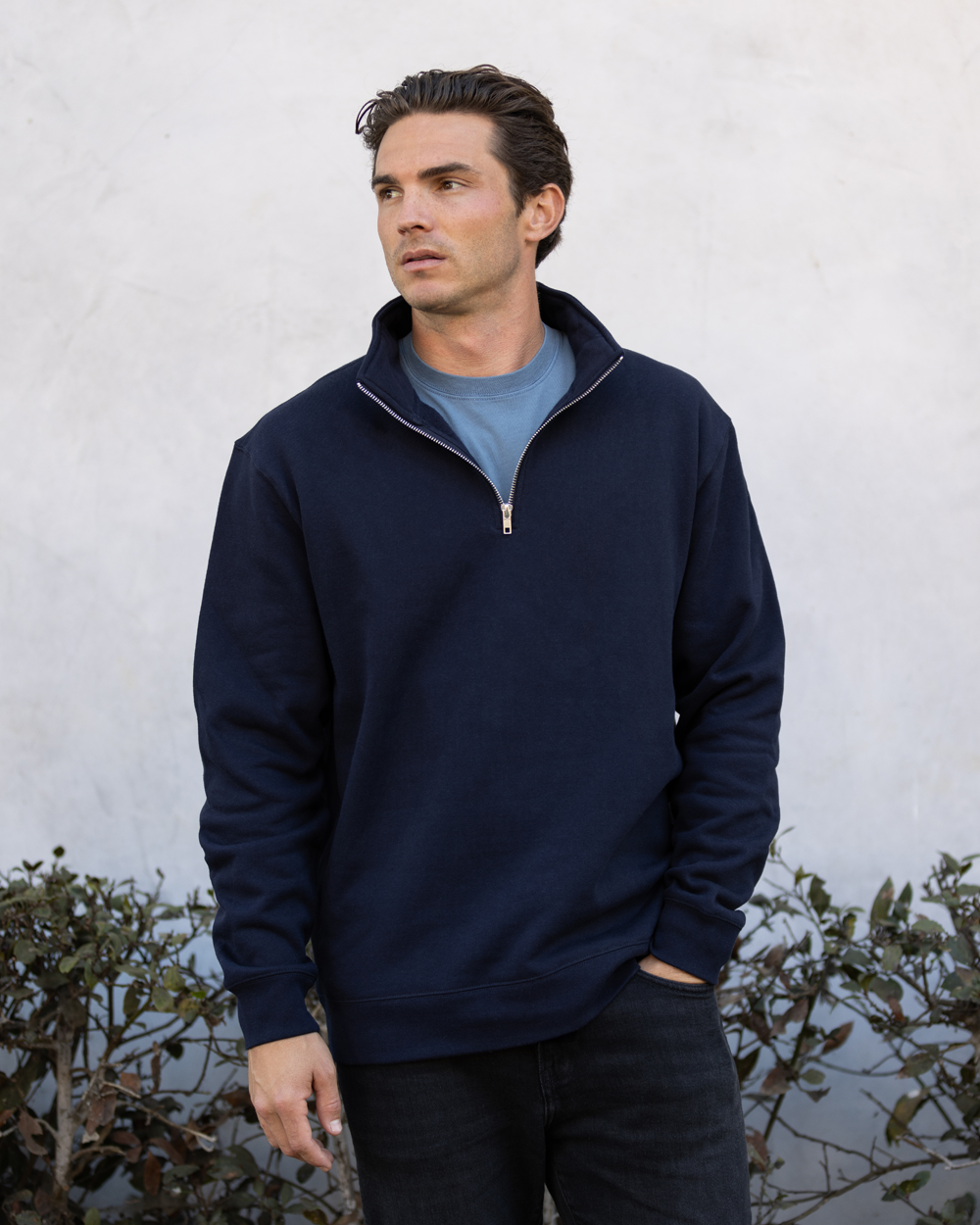 8.5oz. Midweight Quarter Zip - Tiflee Tradex Company