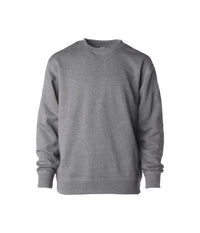 Toddler Lightweight Special Blend Raglan Crew Neck garment in color Nickel