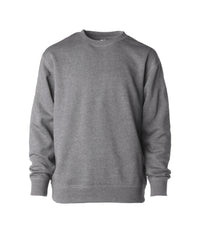 Youth Lightweight Special Blend Raglan Crew Neck garment in color Nickel