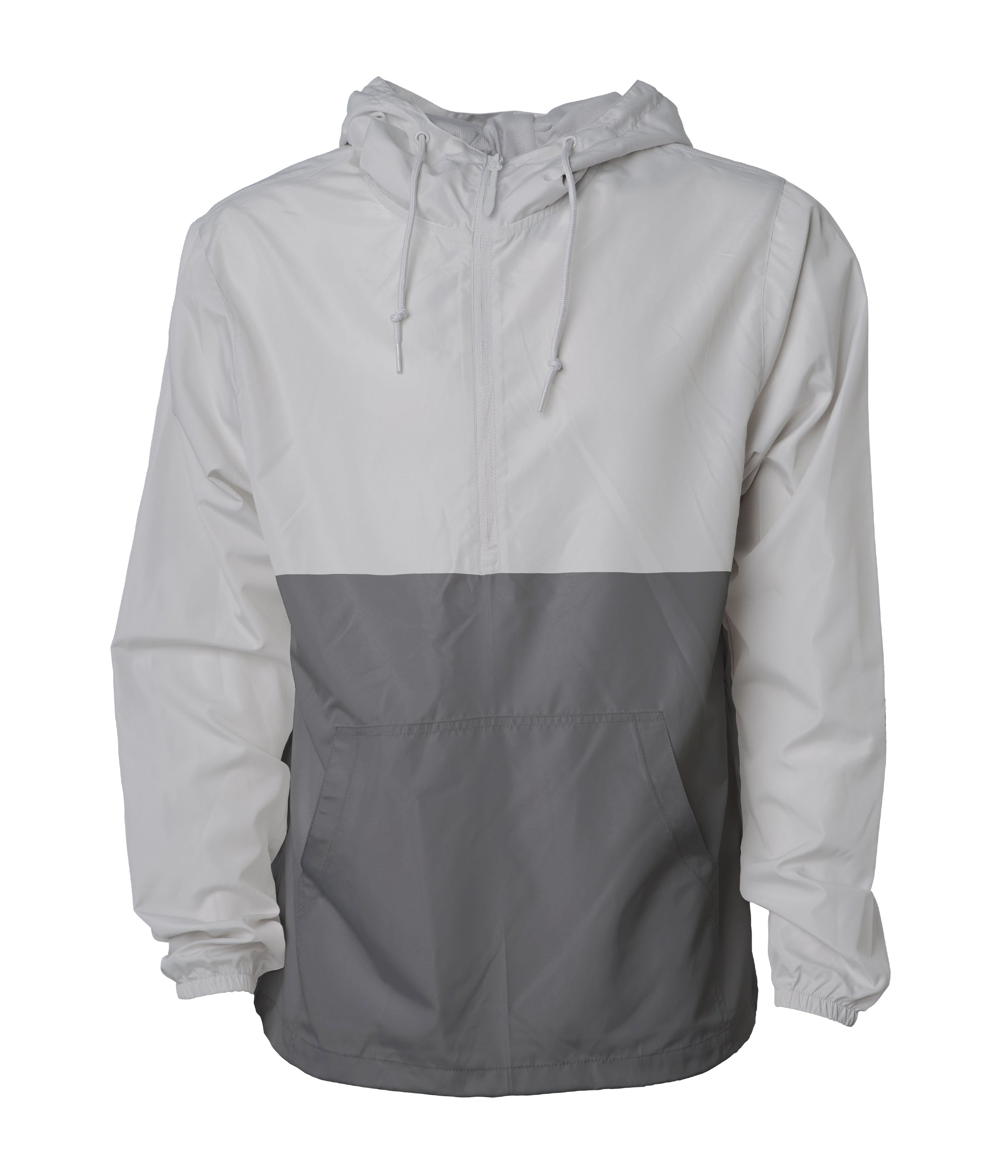 Lightweight Pullover Windbreaker Anorak Jacket in color Smoke/Graphite