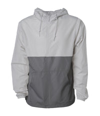 Lightweight Pullover Windbreaker Anorak Jacket in color Smoke/Graphite