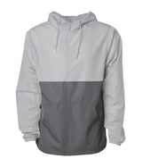 Lightweight Pullover Windbreaker Anorak Jacket in color Smoke/Graphite