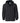 Water Resistant Hooded Windbreaker Coaches Jacket in color Black/Black