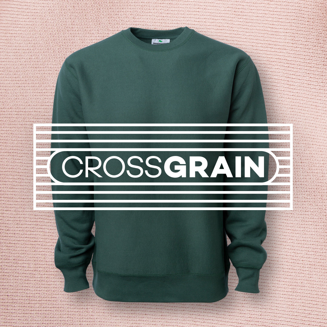 IND5000C Legend Crew with Cross-Grain cut fabric.