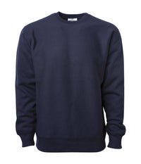 IND5000C Legend - Men's Premium 450gm Heavyweight Cross-Grain Crew in color Classic Navy.