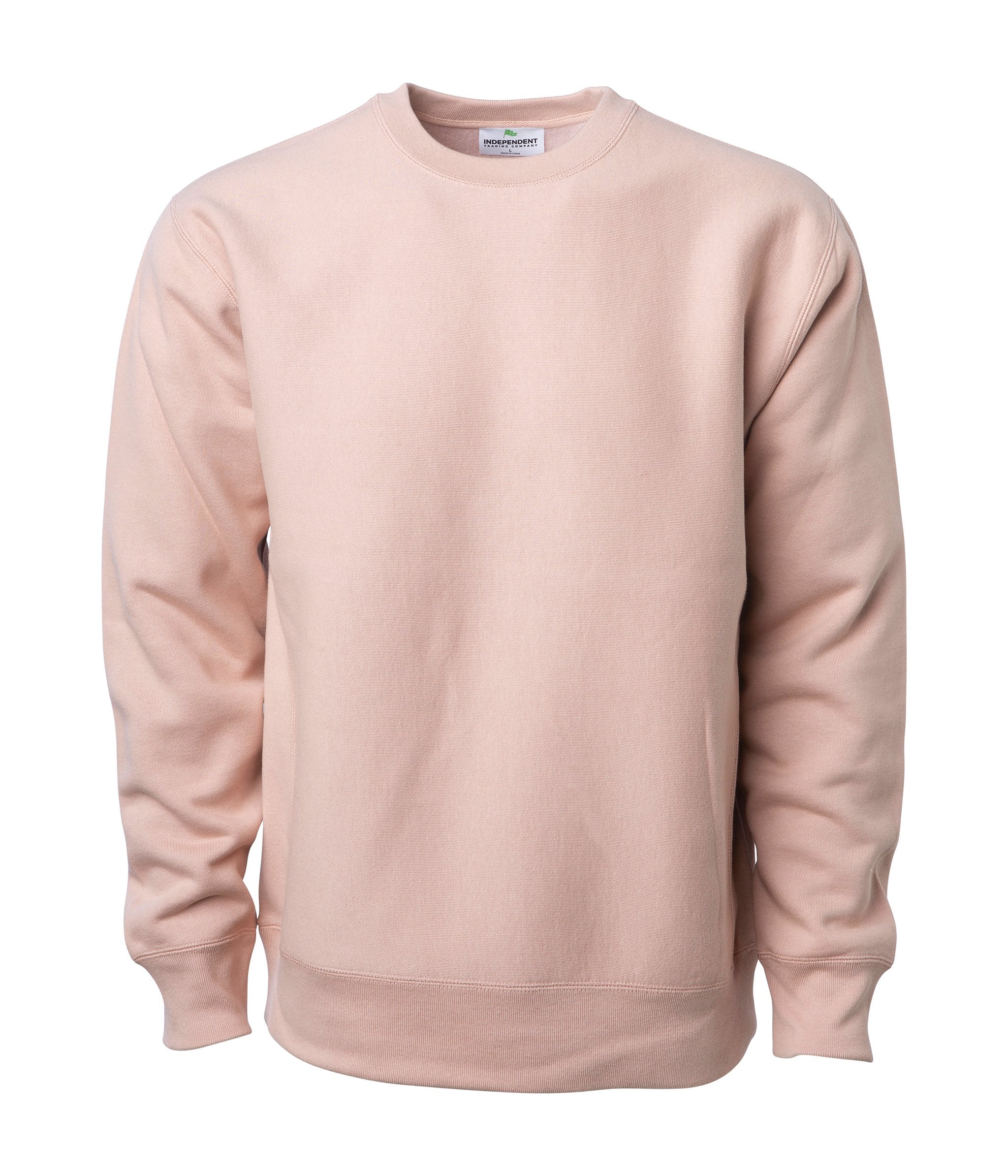IND5000C Legend - Men's Premium 450gm Heavyweight Cross-Grain Crew in color Dusty Pink.
