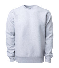IND5000C Legend - Men's Premium 450gm Heavyweight Cross-Grain Crew in color Grey Heather.