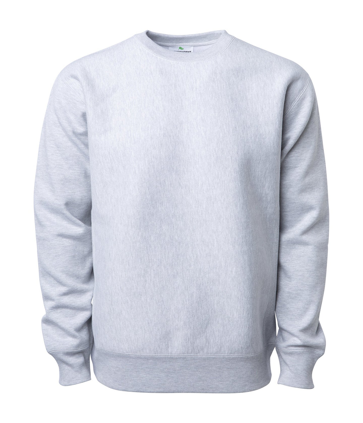 IND5000C Legend - Men's Premium 450gm Heavyweight Cross-Grain Crew in color Grey Heather.