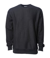 IND5000C Legend - Men's Premium 450gm Heavyweight Cross-Grain Crew in color Charcoal Heather.