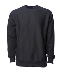 IND5000C Legend - Men's Premium 450gm Heavyweight Cross-Grain Crew in color Charcoal Heather.