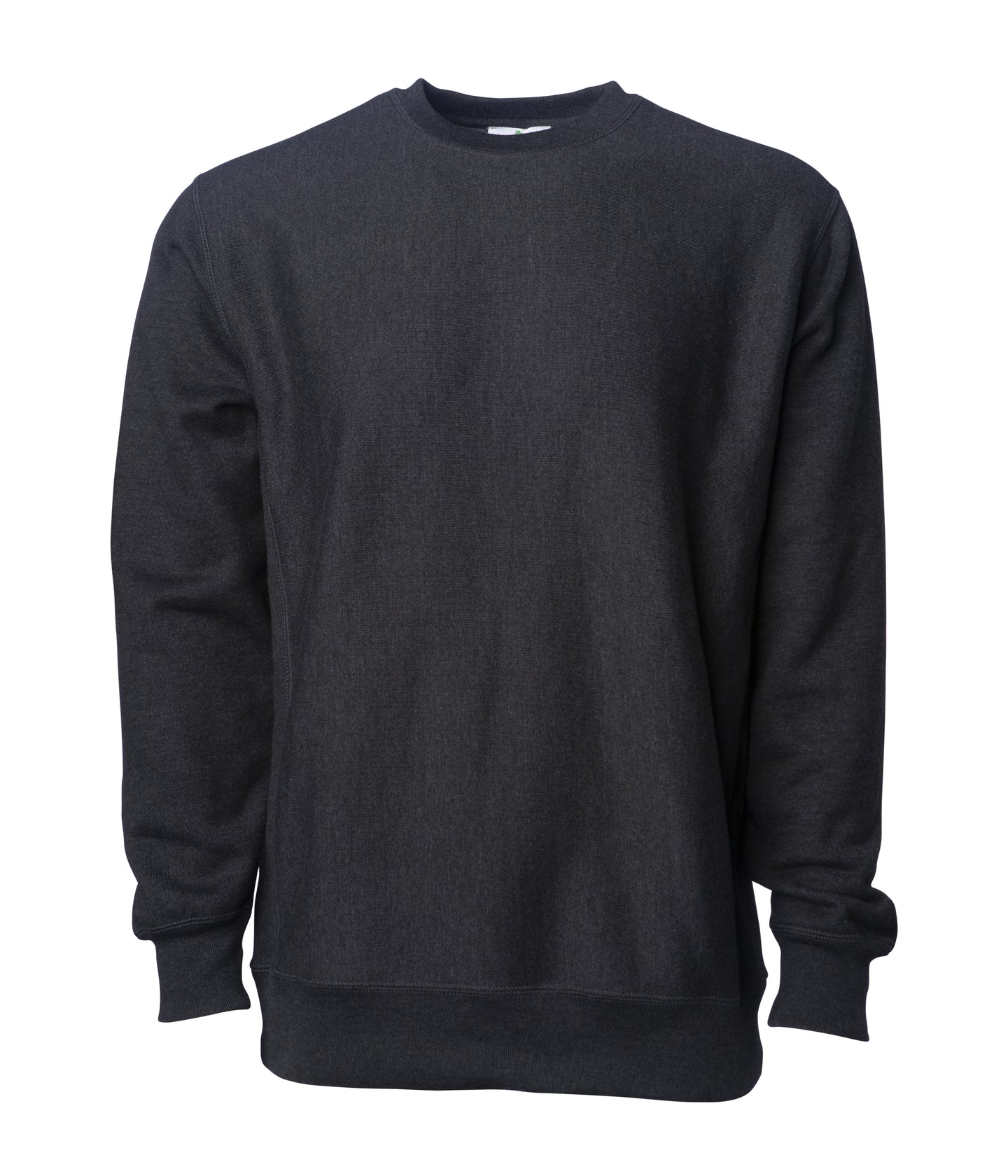 IND5000C Legend - Men's Premium 450gm Heavyweight Cross-Grain Crew in color Charcoal Heather.